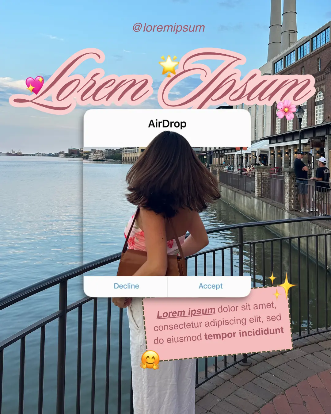 Preview of a Florarte Club social media template