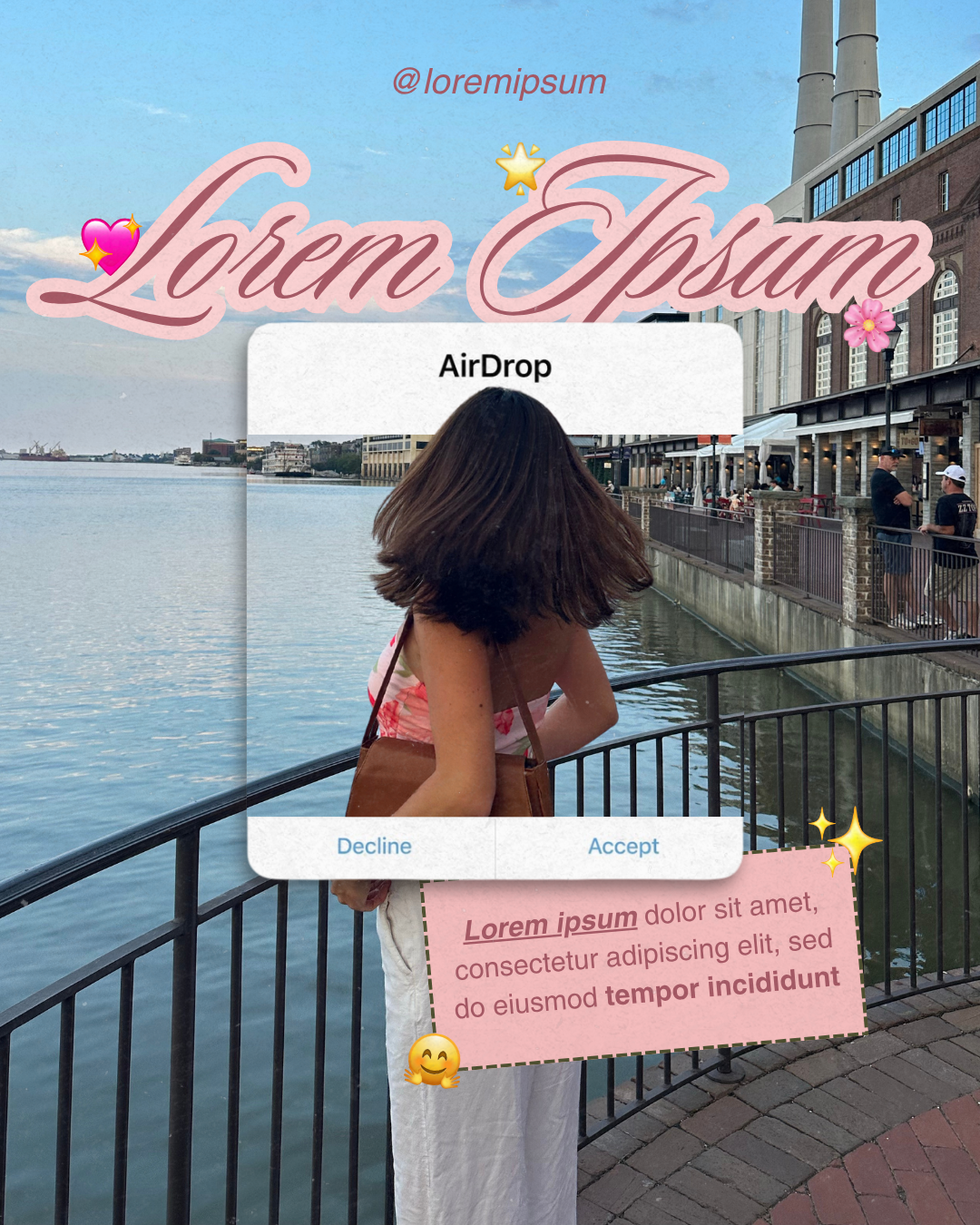 Preview of a Florarte Club social media template